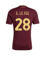 Moške Nogometnih dresov AS Roma Enzo Le Fee #28 Domači 2024-25 Kratki rokavi